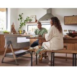 Mamas & Papas Lua Bedside Crib -Baby Products Store babys mart bclupg100 29410078654659