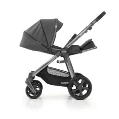 BabyStyle Oyster3 Pram & Carrycot Fossil/Gun Metal -Baby Products Store babystyle baby prams babystyle oyster 3 carrycot and fossil gun metal 10901 gm fos 36856032690397