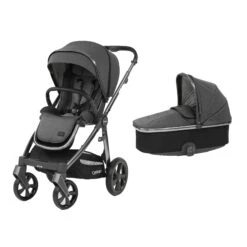 BabyStyle Oyster3 Pram & Carrycot Fossil/Gun Metal