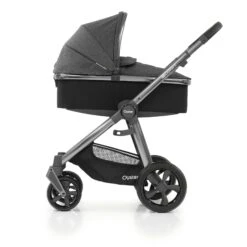 BabyStyle Oyster3 Pram & Carrycot Fossil/Gun Metal -Baby Products Store babystyle baby prams babystyle oyster 3 carrycot and fossil gun metal 10901 gm fos 36856033181917