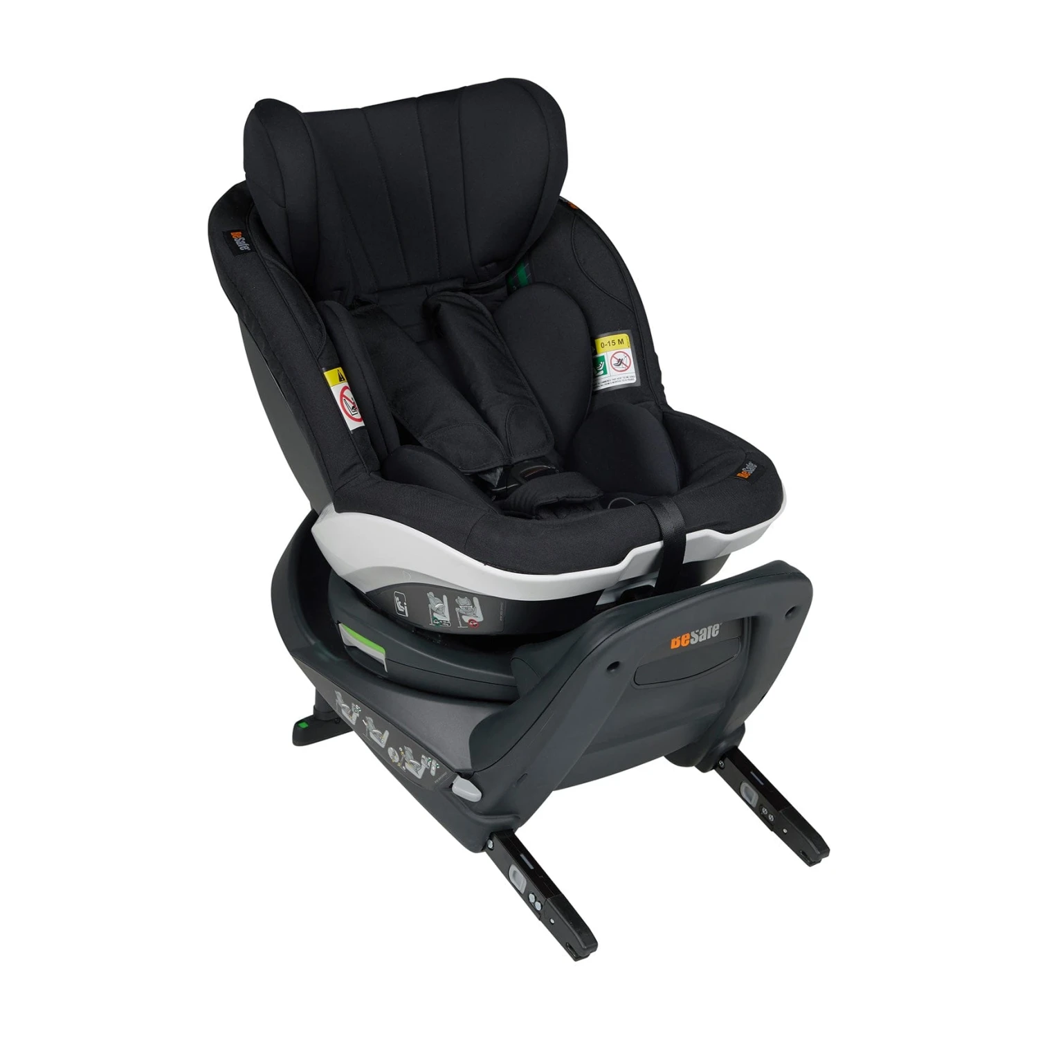 BeSafe Izi Twist I-Size Car Seat Fresh Black Cab 11 BeSafe Izi Twist I-Size Car Seat Fresh Black Cab - Image 9