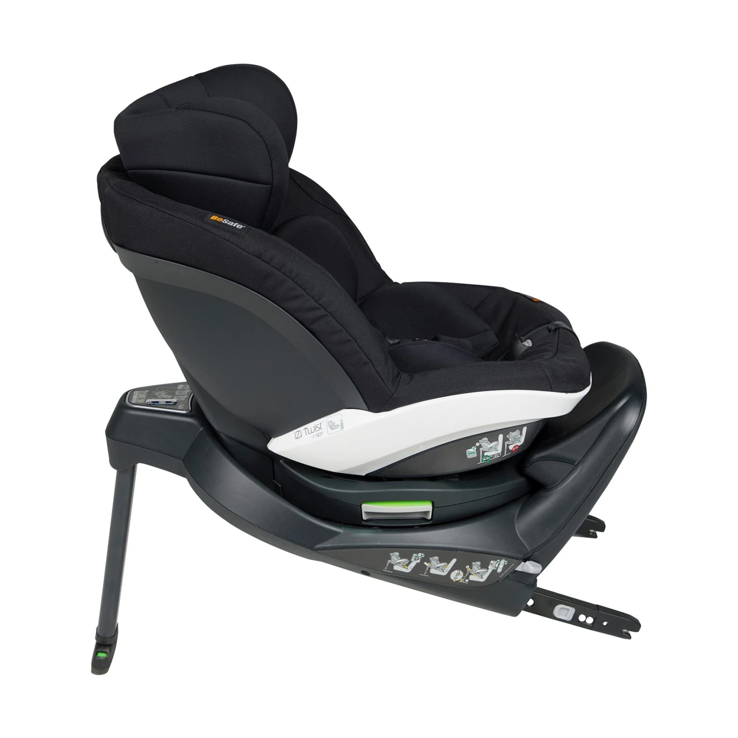 BeSafe Izi Twist I-Size Car Seat Fresh Black Cab 7 BeSafe Izi Twist I-Size Car Seat Fresh Black Cab - Image 5