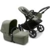 Bugaboo Donkey 5 Mono Complete In Black/Forest Green -Baby Products Store bugaboo 3 wheel pushchairs 100000008 36573757014237