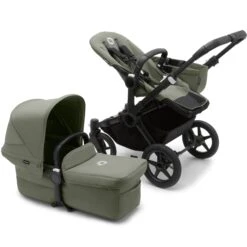 Bugaboo Donkey 5 Mono Complete In Black/Forest Green