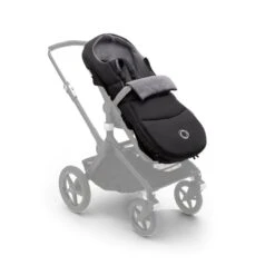 Bugaboo Footmuff In Midnight Black -Baby Products Store bugaboo footmuffs bugaboo footmuff in midnight black black babys mart 2306010067 37055639421149