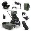 Bugaboo Dragonfly Ultimate Bundle - Black/Forest Green -Baby Products Store bugaboo travel systems 13810 blk for grn 39184063037661
