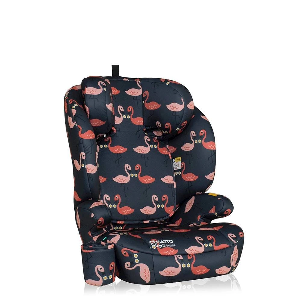 Cosatto Ninja 2 I-Size Group 2,3 Car Seat - Pretty Flamingo 5 Cosatto Ninja 2 I-Size Group 2,3 Car Seat - Pretty Flamingo - Image 3