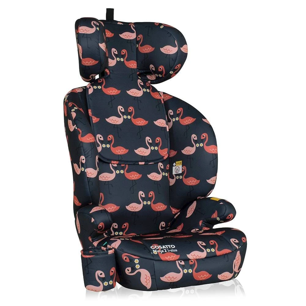 Cosatto Ninja 2 I-Size Group 2,3 Car Seat - Pretty Flamingo 8 Cosatto Ninja 2 I-Size Group 2,3 Car Seat - Pretty Flamingo - Image 6