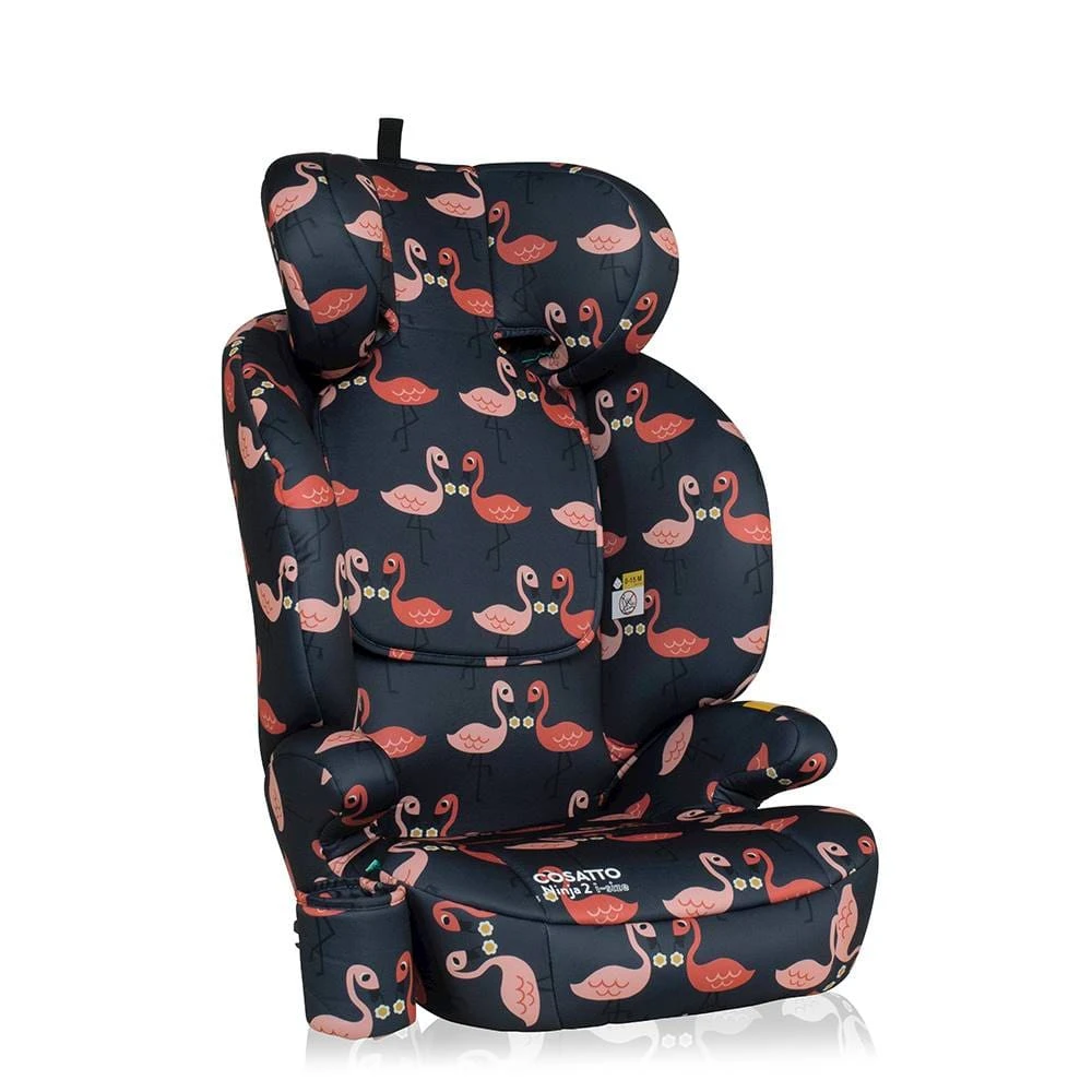 Cosatto Ninja 2 I-Size Group 2,3 Car Seat - Pretty Flamingo 7 Cosatto Ninja 2 I-Size Group 2,3 Car Seat - Pretty Flamingo - Image 5