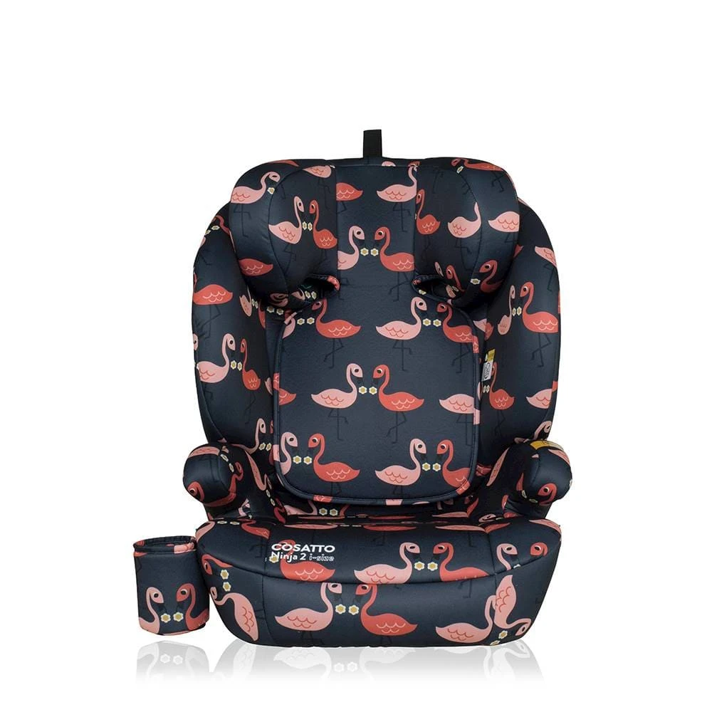 Cosatto Ninja 2 I-Size Group 2,3 Car Seat - Pretty Flamingo 4 Cosatto Ninja 2 I-Size Group 2,3 Car Seat - Pretty Flamingo - Image 2