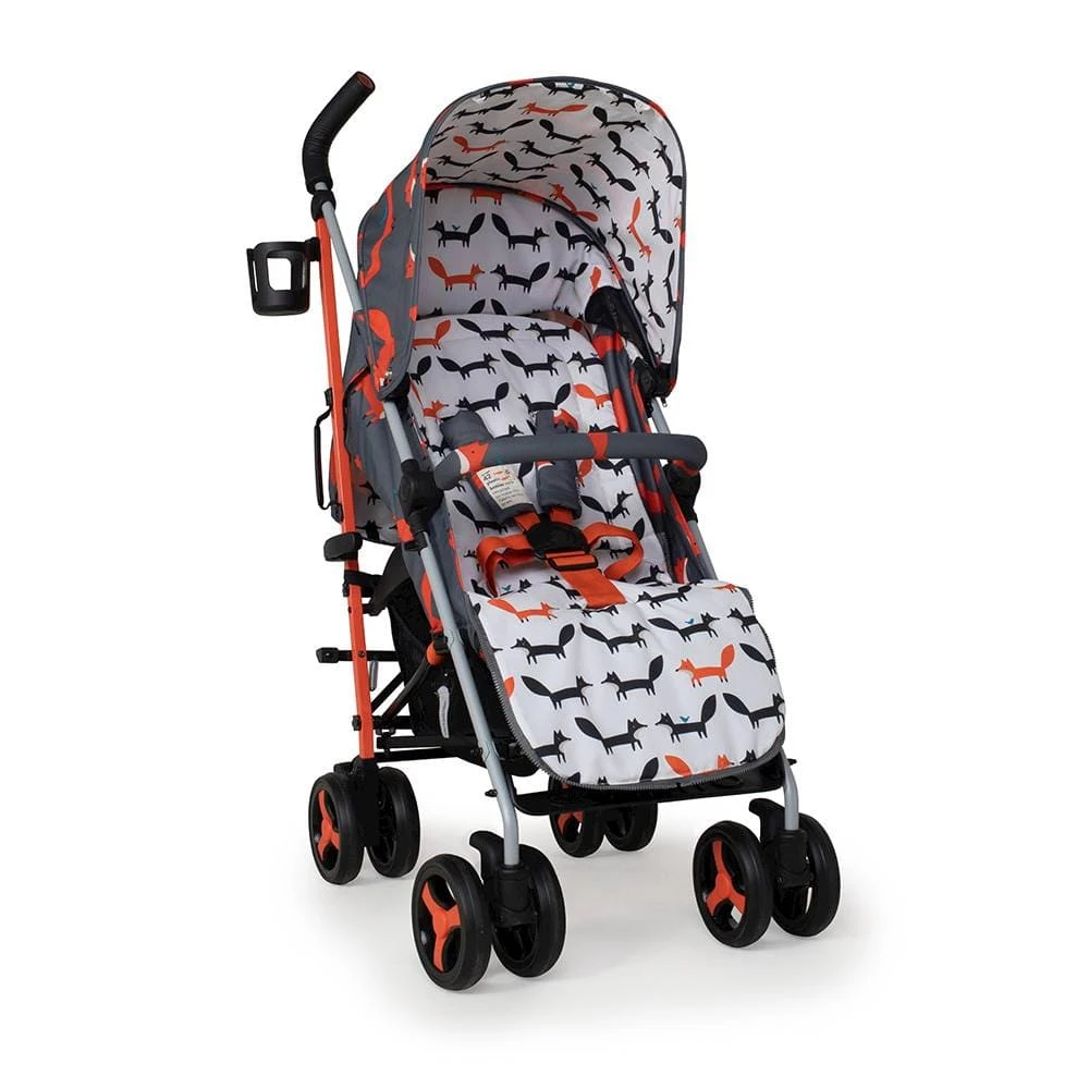 Cosatto Supa 3 Pushchair Charcoal Mister Fox 3 Cosatto Supa 3 Pushchair Charcoal Mister Fox