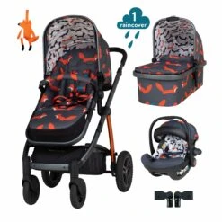 Cosatto Wow 2 Acorn Car Seat Bundle Charcoal Mister Fox