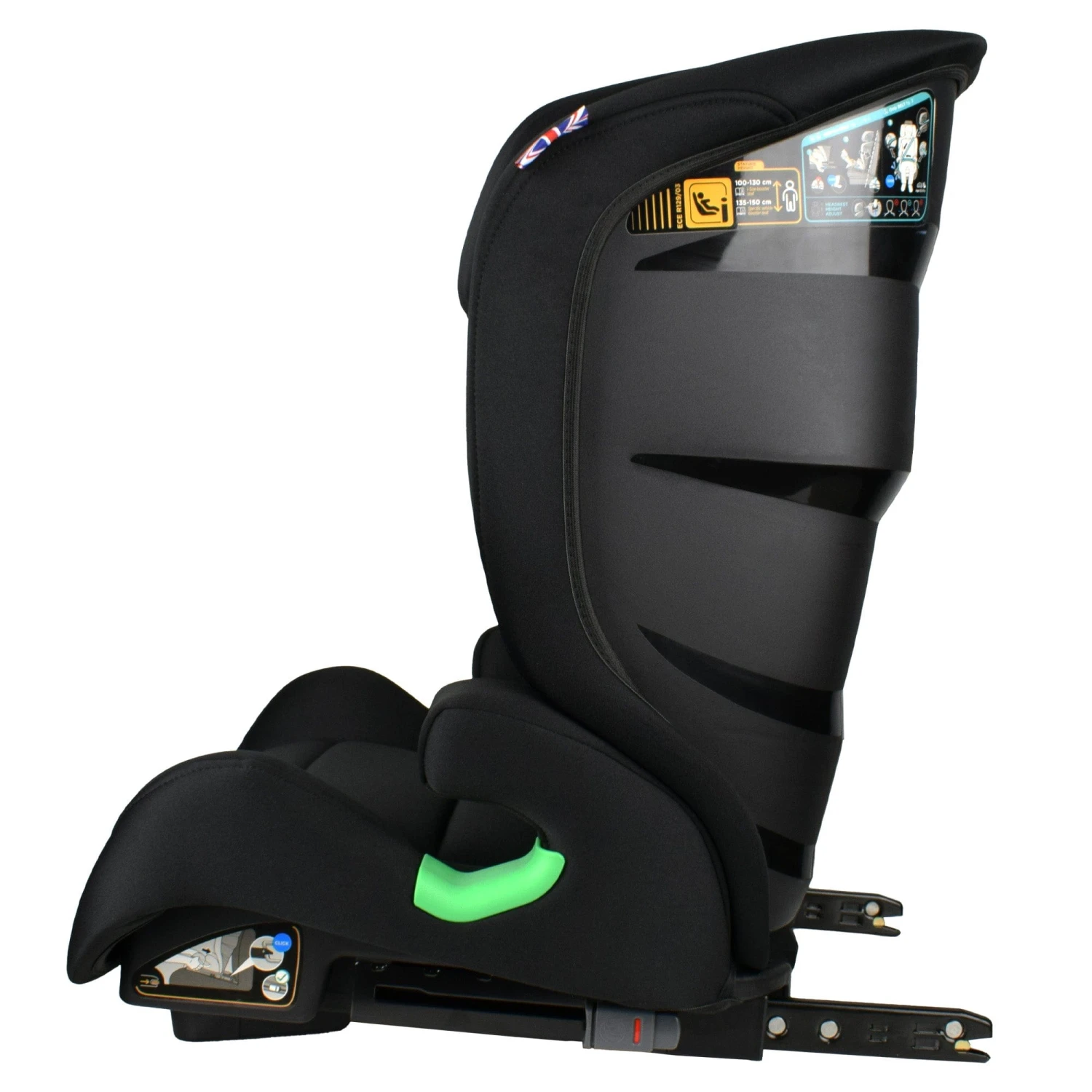 Cozy N Safe Apache I-Size 100-150cm - Onyx 6 Cozy N Safe Apache I-Size 100-150cm - Onyx - Image 4