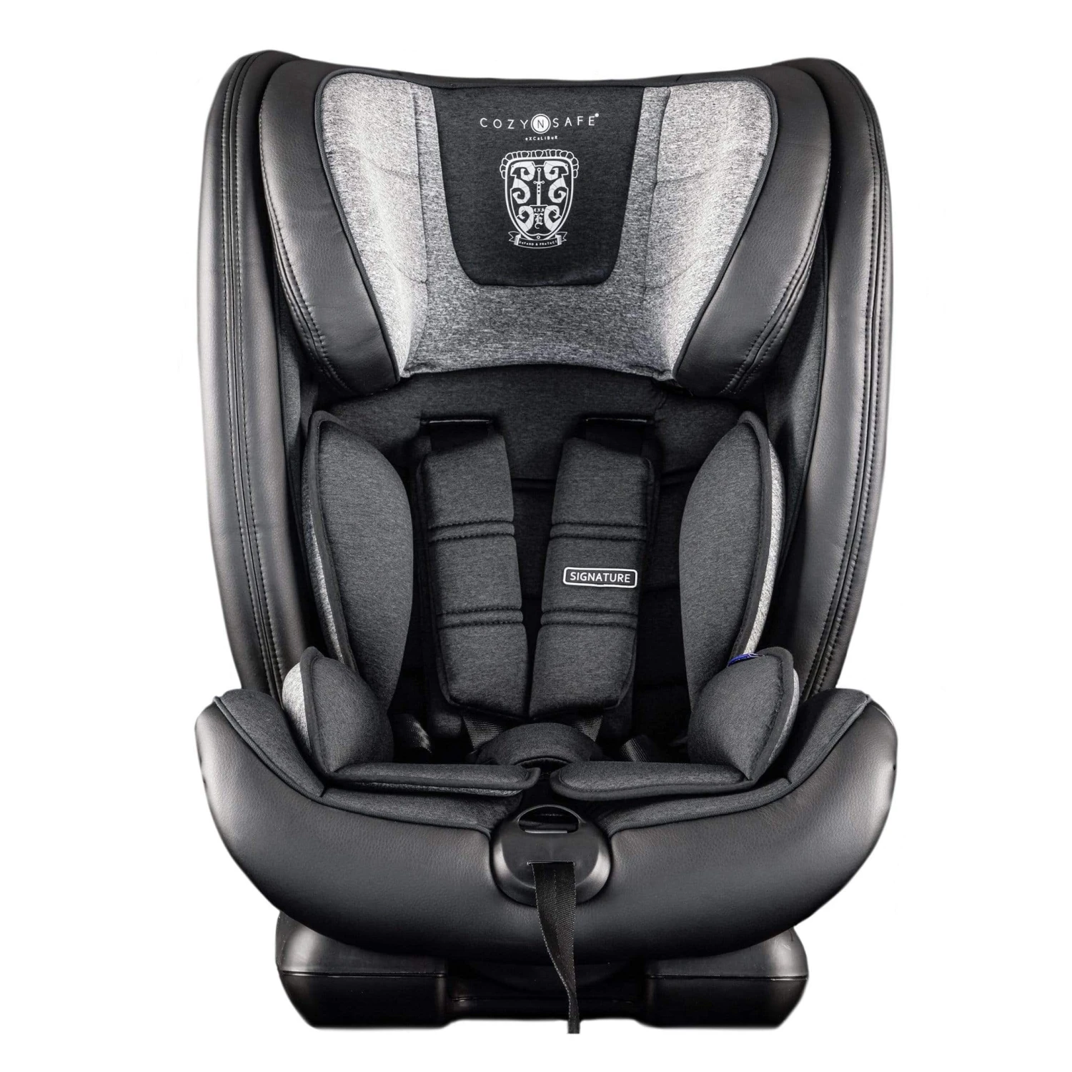 Cozy N Safe Excalibur Group 1/2/3 25kg Harness Car Seat In Graphite 4 Cozy N Safe Excalibur Group 1/2/3 25kg Harness Car Seat In Graphite - Image 2