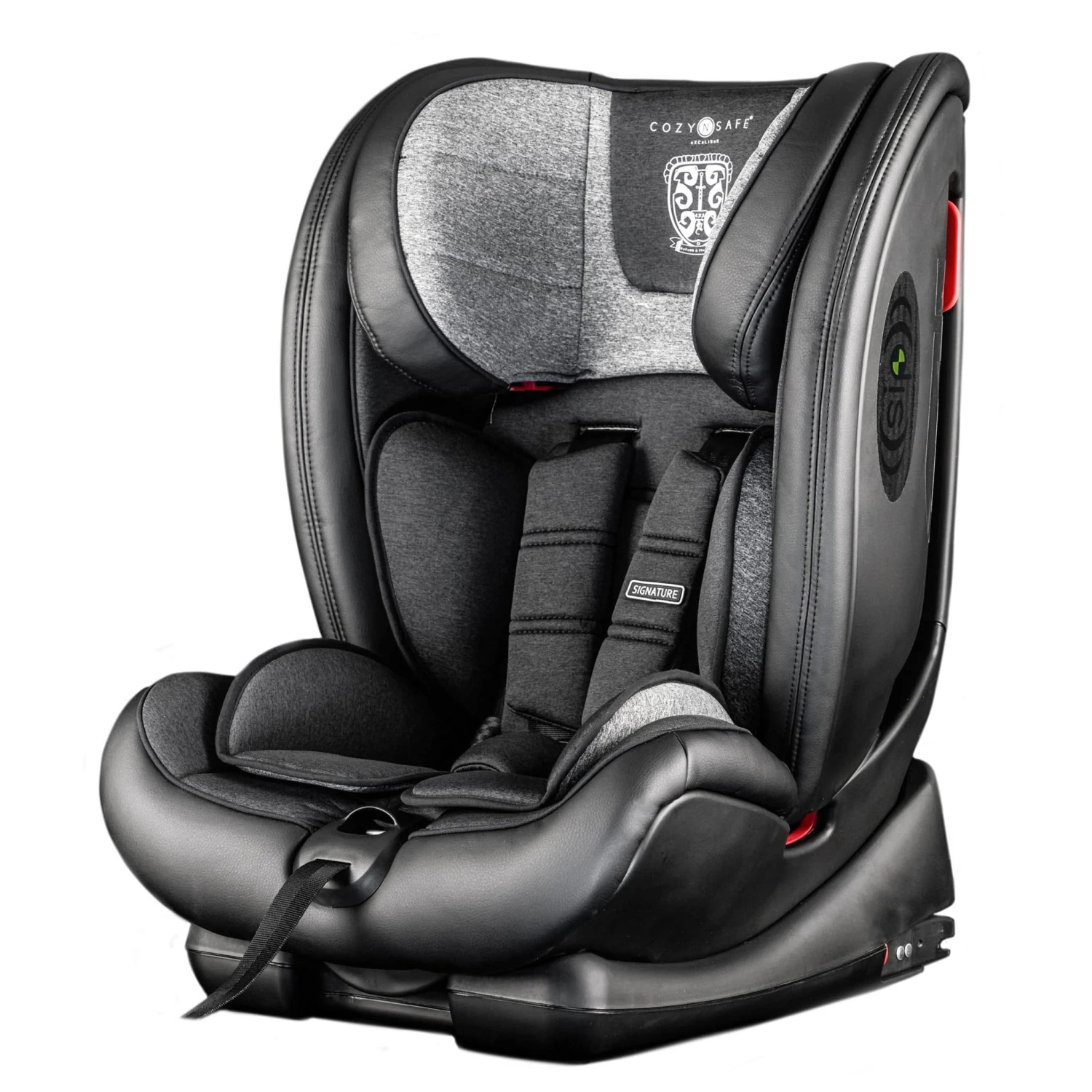 Cozy N Safe Excalibur Group 1/2/3 25kg Harness Car Seat In Graphite 3 Cozy N Safe Excalibur Group 1/2/3 25kg Harness Car Seat In Graphite