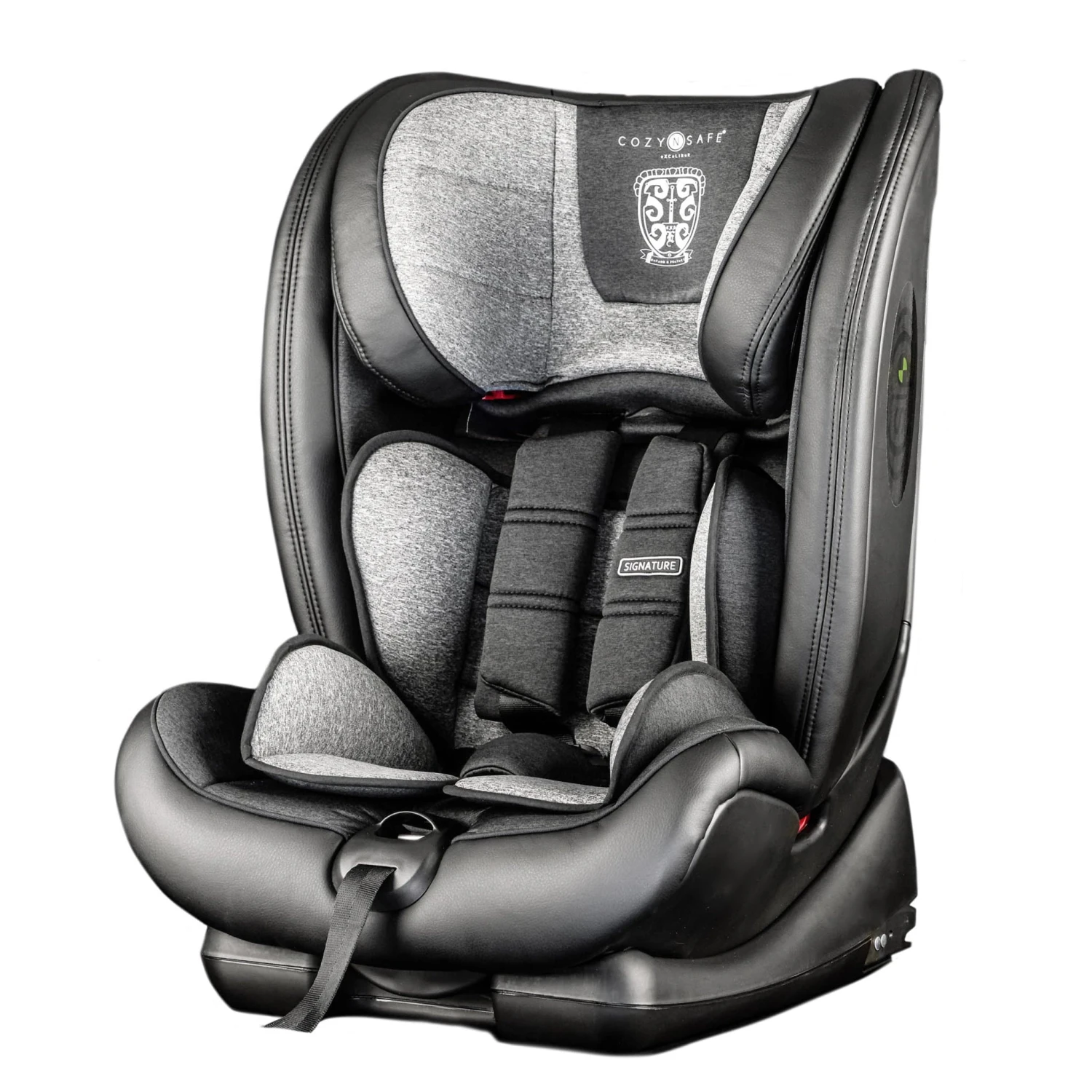 Cozy N Safe Excalibur Group 1/2/3 25kg Harness Car Seat In Graphite 6 Cozy N Safe Excalibur Group 1/2/3 25kg Harness Car Seat In Graphite - Image 4