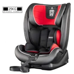 Cozy N Safe Excalibur Group 1/2/3 25kg Harness Car Seat In Black And Red