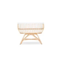 CuddleCo Aria Crib - Rattan