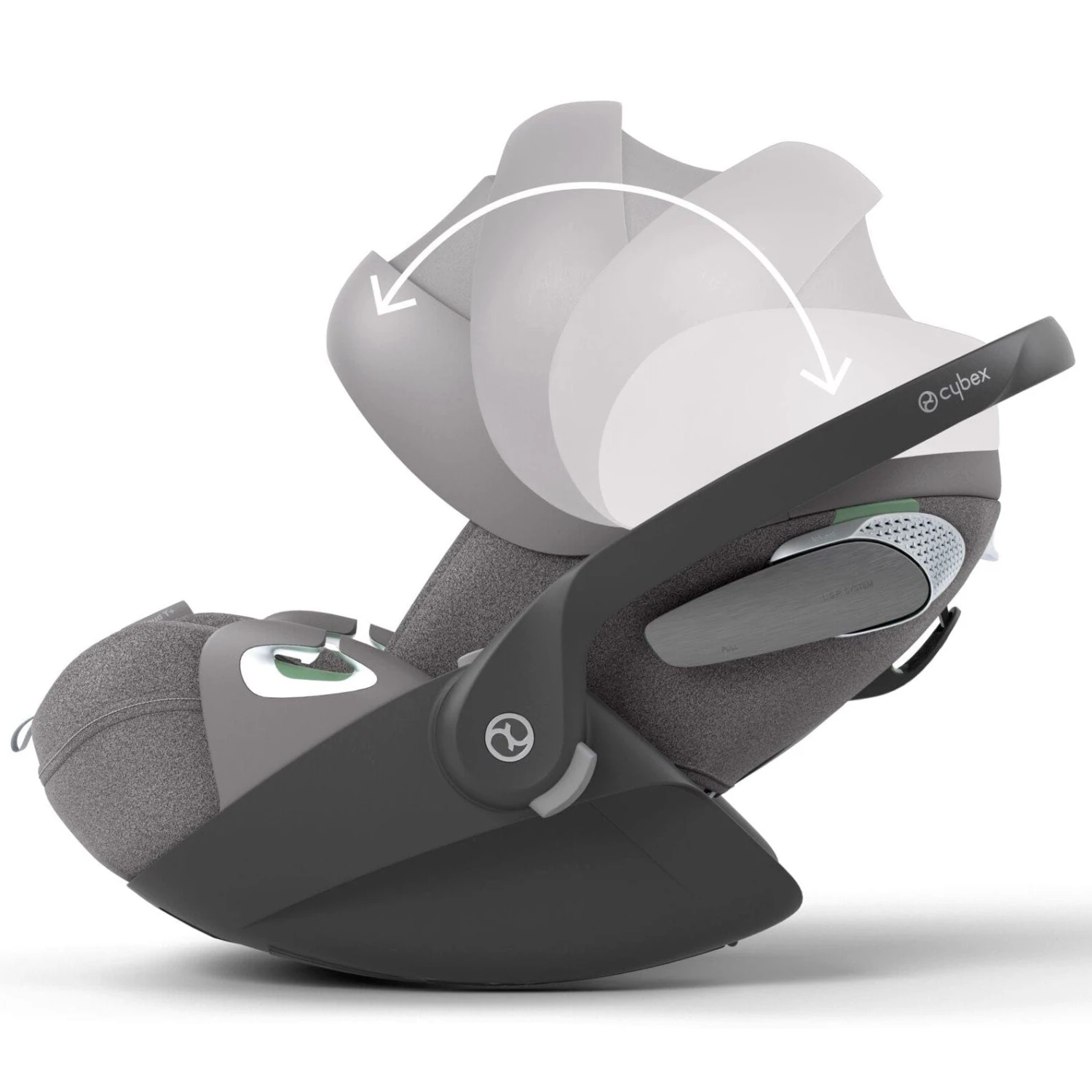 Cybex Cloud T PLUS I-Size Car Seat - Mirage Grey 5 Cybex Cloud T PLUS I-Size Car Seat - Mirage Grey - Image 3