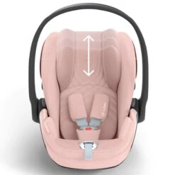Cybex Cloud T PLUS I-Size Car Seat - Peach Pink -Baby Products Store cybex baby car seats 523000251 39349298036957