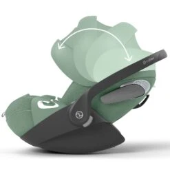 Cybex Cloud T PLUS I-Size Car Seat - Leaf Green -Baby Products Store cybex baby car seats 523000257 39349234893021