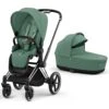 Cybex Priam & Lux Cot (2023) - Leaf Green