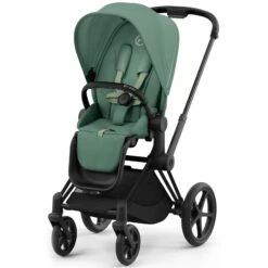 Cybex Priam & Lux Cot (2023) - Leaf Green -Baby Products Store cybex baby prams cybex priam pram with lux cot leaf green 39357230383325