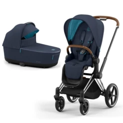 Cybex Priam & Lux Cot (2022) In Nautical Blue -Baby Products Store cybex baby prams cybex priam pram with lux cot nautical blue baby s mart 36924796240093