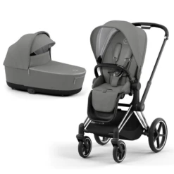 Cybex Priam & Lux Cot (2022) In Soho Grey