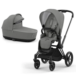 Cybex Priam & Lux Cot (2022) In Soho Grey -Baby Products Store cybex baby prams cybex priam pram with lux cot soho grey baby s mart 11241 blk soh 36924813639901