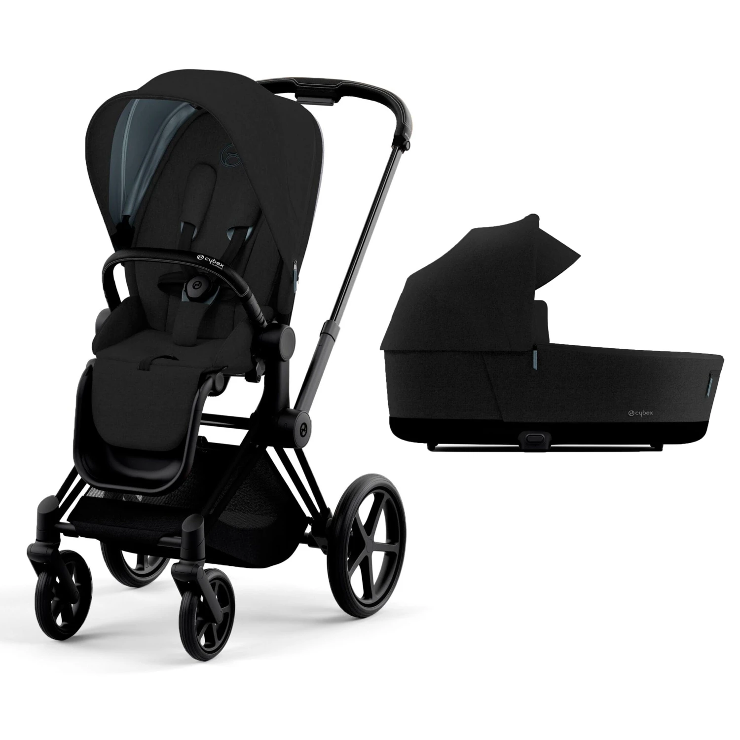 Cybex Priam & Lux Cot (2022) In Stardust Black Plus 5 Cybex Priam & Lux Cot (2022) In Stardust Black Plus - Image 3