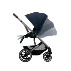 Cybex Balios S Lux Essential Bundle - Silver/Ocean Blue -Baby Products Store cybex baby strollers 12744 slv oce blu 38503221330141