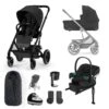 Cybex Balios S Lux Comfort Bundle - Black/Moon Black -Baby Products Store cybex travel systems 127454 blk moo blk 38738170675421
