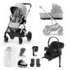 Cybex Balios S Lux Comfort Bundle - Silver/Lava Grey -Baby Products Store cybex travel systems 127456 slv lav gry 38738170544349