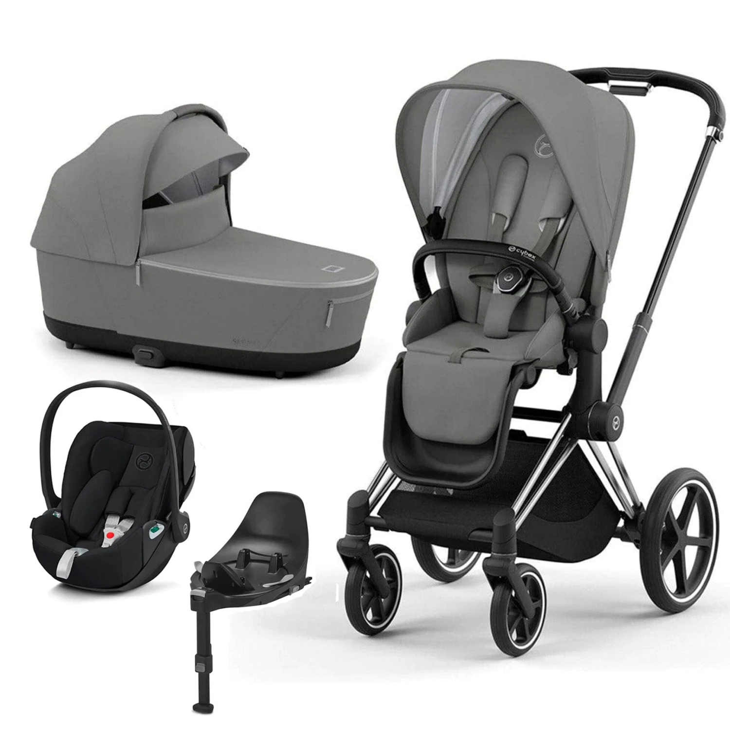 Cybex Priam Travel System (2022) - Soho Grey 3 Cybex Priam Travel System (2022) - Soho Grey