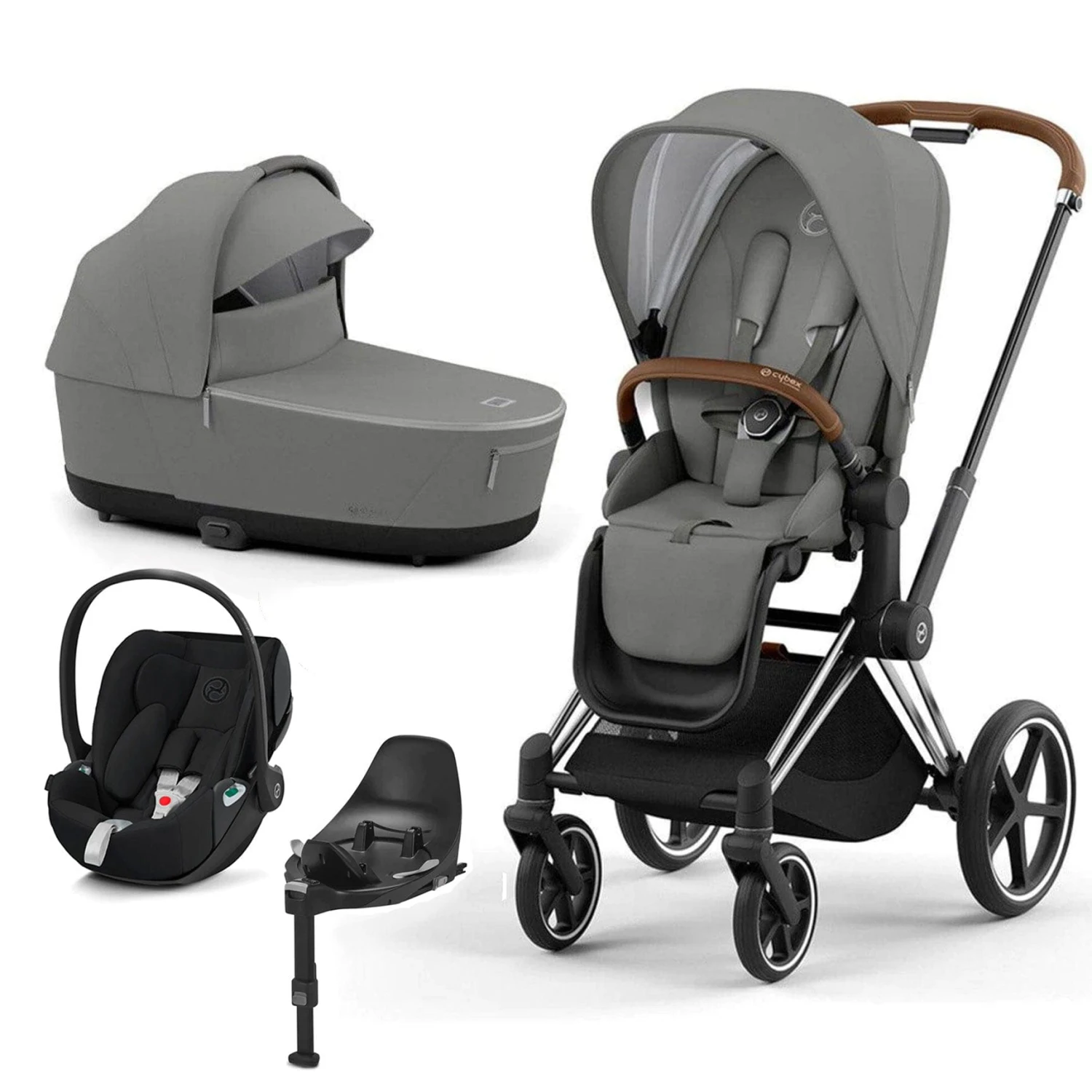 Cybex Priam Travel System (2022) - Soho Grey 5 Cybex Priam Travel System (2022) - Soho Grey - Image 3
