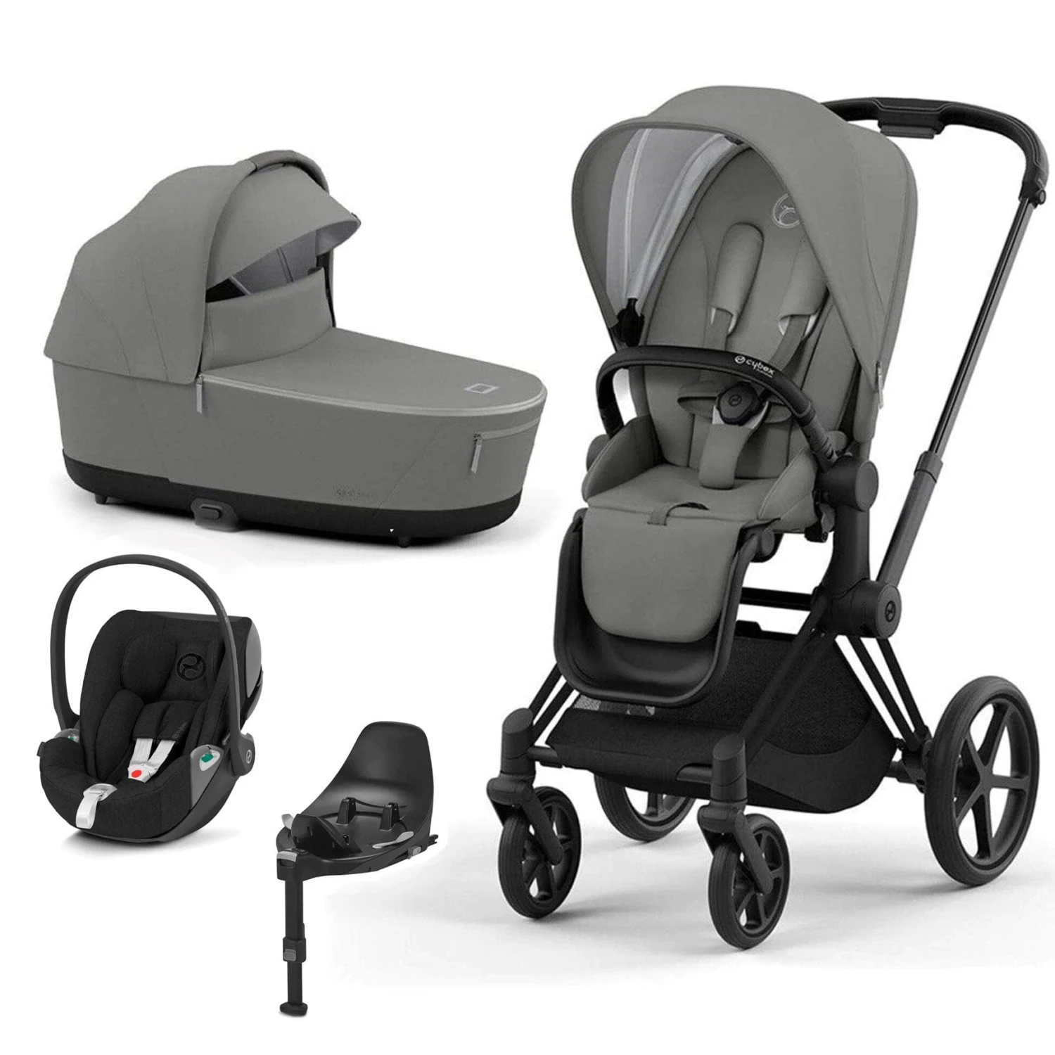 Cybex Priam Travel System (2022) - Soho Grey 8 Cybex Priam Travel System (2022) - Soho Grey - Image 6