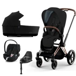 Cybex Priam Travel System (2022) - Stardust Black Plus -Baby Products Store cybex travel systems cybex priam travel system 2022 stardust black plus baby s mart 11376 ros gol sta blk 1 38221476561117