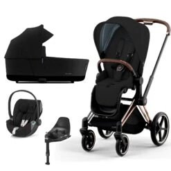 Cybex Priam Travel System (2022) - Stardust Black Plus -Baby Products Store cybex travel systems cybex priam travel system 2022 stardust black plus baby s mart 11376 ros gol sta blk 2 38221476987101