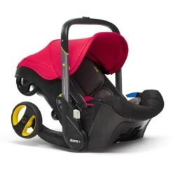 Doona Car Seat Stroller Flame Red With ISOFIX Base Bundle -Baby Products Store doona baby car seats 9344 fla red 29739023007939