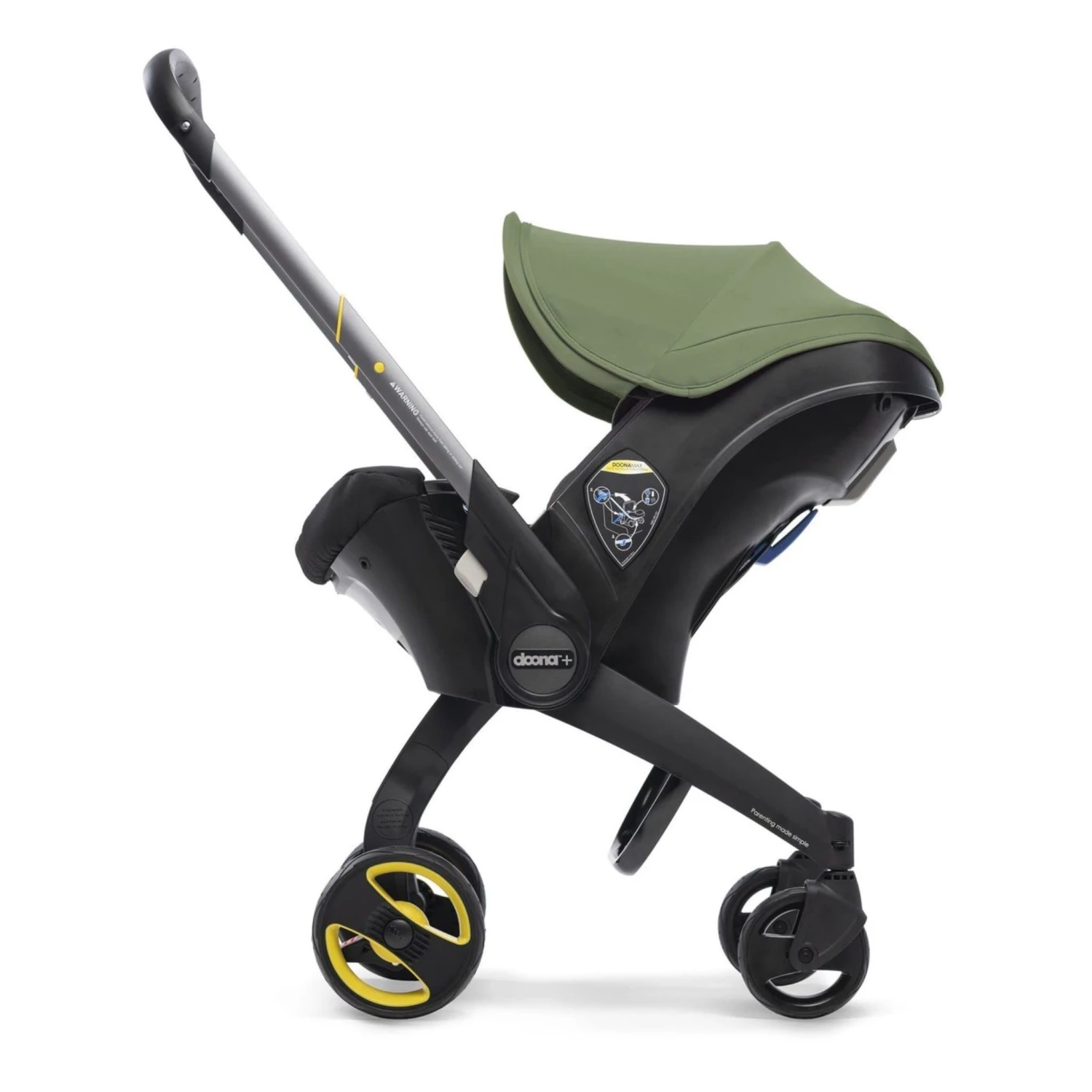 Doona Car Seat Stroller Desert Green With ISOFIX Base Bundle 8 Doona Car Seat Stroller Desert Green With ISOFIX Base Bundle - Image 6