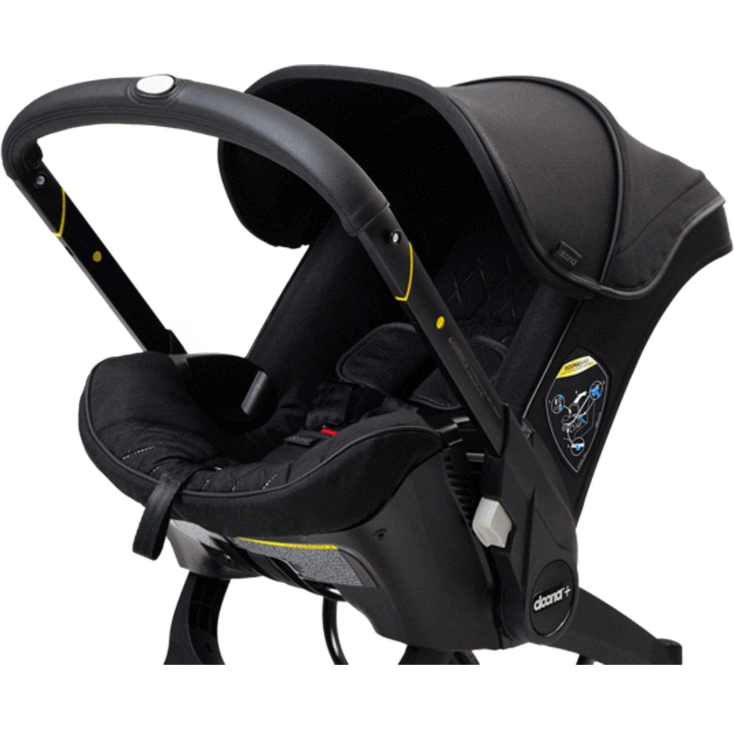 Doona Car Seat Stroller Limited Edition Midnight Black 7 Doona Car Seat Stroller Limited Edition Midnight Black - Image 5