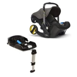 Doona Car Seat Stroller Urban Grey With ISOFIX Base Bundle