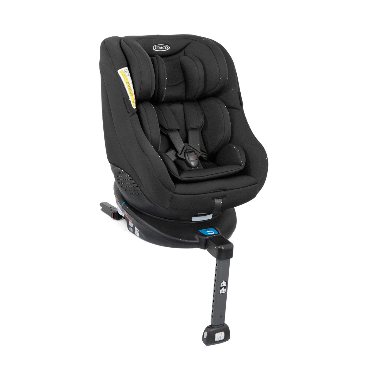 Graco Turn2Me Rotating Isofix Car Seat Black 3 Graco Turn2Me Rotating Isofix Car Seat Black