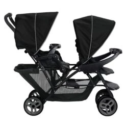Graco Stadium Duo Tandem Stroller Black/Grey 8 Graco Stadium Duo Tandem Stroller Black/Grey -Baby Products Store graco double buggies graco stadium duo tandem stroller black grey baby s mart 6l199bgru 29213593895107