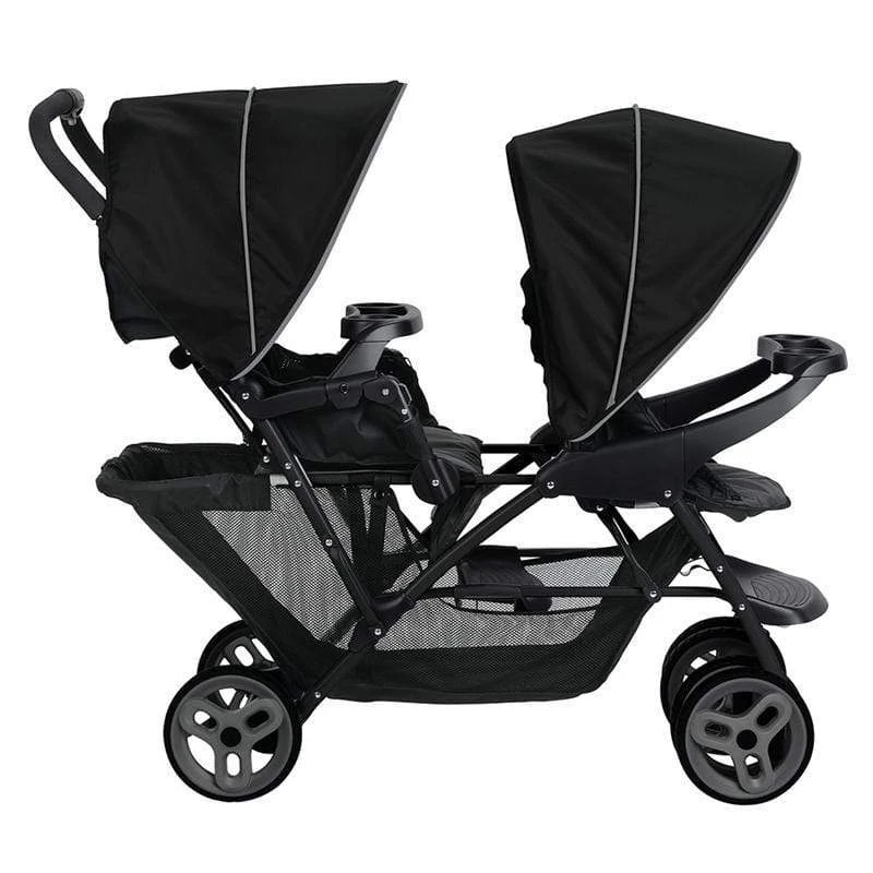 Graco Stadium Duo Tandem Stroller Black/Grey 4 Graco Stadium Duo Tandem Stroller Black/Grey - Image 2