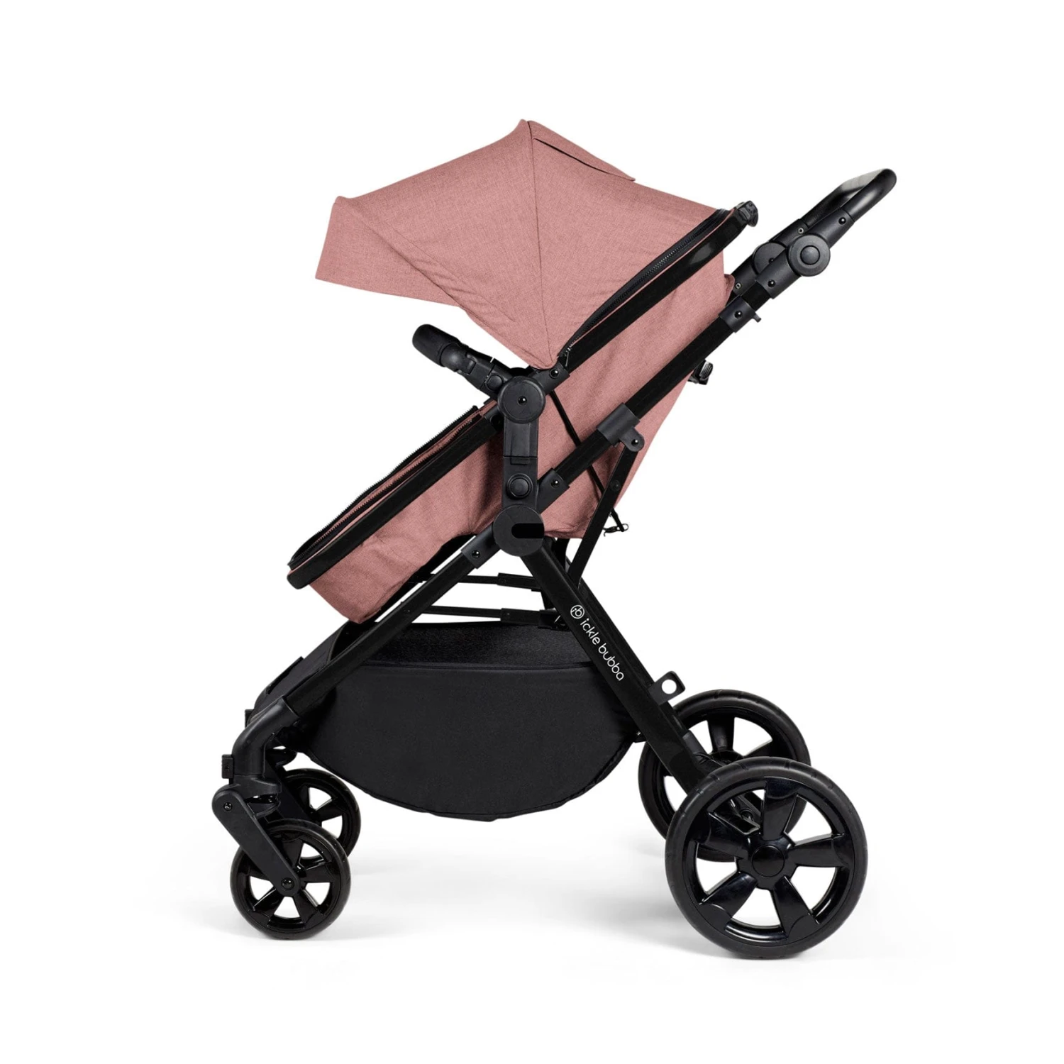 Ickle Bubba Comet 2-in-1 Plus Carrycot & Pushchair - Dusty Pink 8 Ickle Bubba Comet 2-in-1 Plus Carrycot & Pushchair - Dusty Pink - Image 6