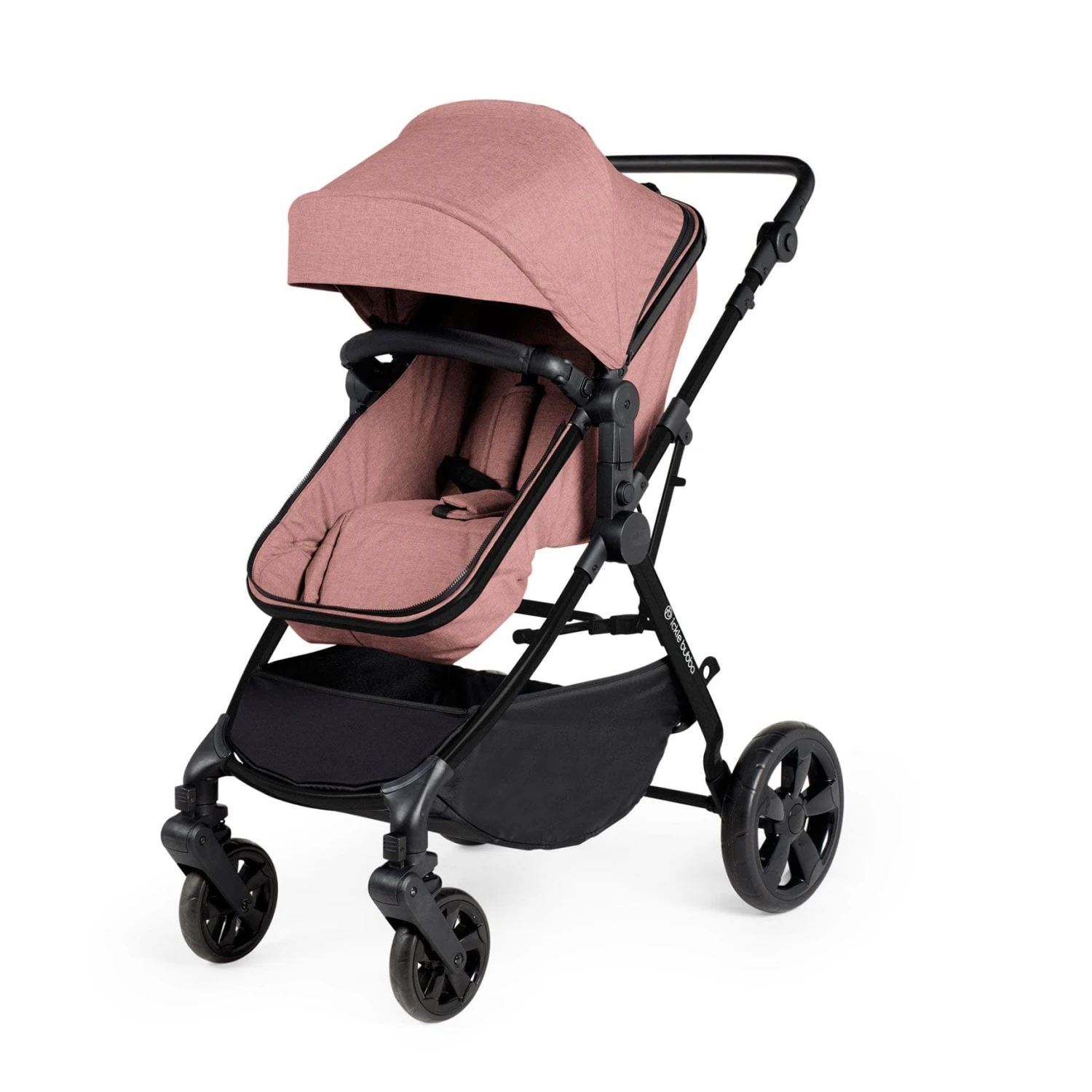 Ickle Bubba Comet 2-in-1 Plus Carrycot & Pushchair - Dusty Pink 6 Ickle Bubba Comet 2-in-1 Plus Carrycot & Pushchair - Dusty Pink - Image 4