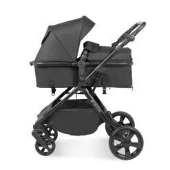 Ickle Bubba Comet All-in-One I-Size Travel System With Isofix Base - Black -Baby Products Store ickle bubba baby prams 10 008 300 002 38702830551261
