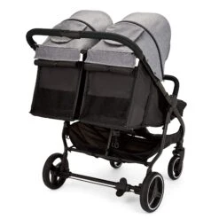 Ickle Bubba Venus Double Stroller Black/Space Grey/Black -Baby Products Store ickle bubba double buggies 16 004 100 014 29151747276995